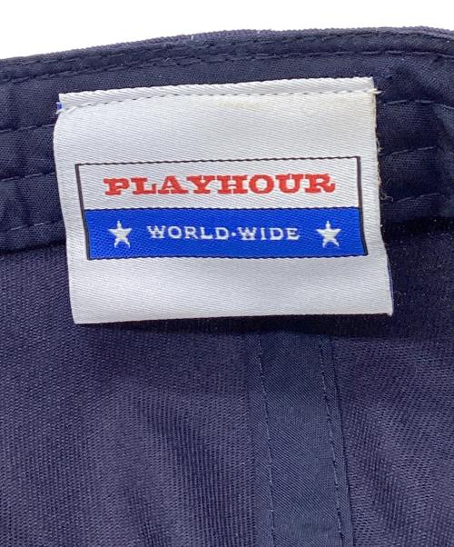 PLAYHOUR（プレイアワー）PLAYHOUR (プレイアワー) キャップ ネイビーの古着・服飾アイテム