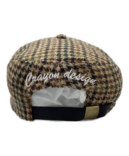 6cRAyon（シックスクレヨン）6cRAyon (シックスクレヨン) キャップ ベージュの古着・服飾アイテム