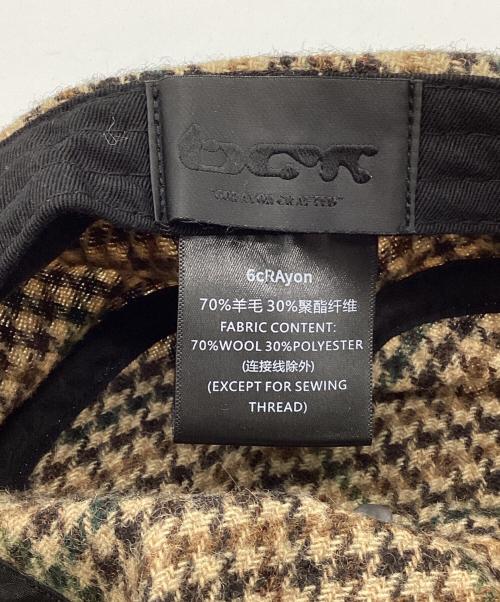 6cRAyon（シックスクレヨン）6cRAyon (シックスクレヨン) キャップ ベージュの古着・服飾アイテム