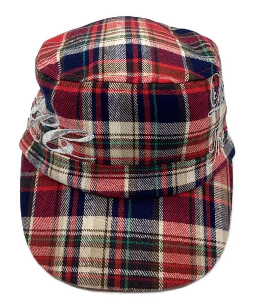 AFB（エーエフビー）AFB (エーエフビー) ワークキャップ レッドの古着・服飾アイテム