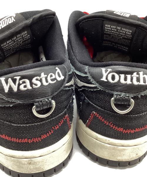 NIKE（ナイキ）NIKE (ナイキ) WASTED YOUTH (ウェイステッドユース) ローカットスニーカー ブラック サイズ:28の古着・服飾アイテム