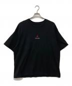JORDAN×NIGEL SYLVESTERジョーダン×ナイジェル シルベスター）の古着「バイク S/S Ｔシャツ」｜ブラック