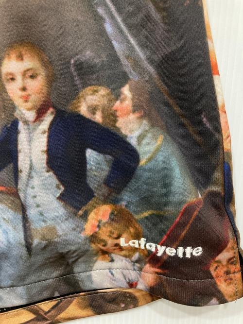 Lafayette（ラファイエット）Lafayette (ラファイエット) ハーフパンツ グレー×ブルー サイズ:XLの古着・服飾アイテム