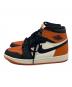 NIKE (ナイキ) ハイカットスニーカー オレンジ×ブラック サイズ:SIZE 27.5cm：15000円