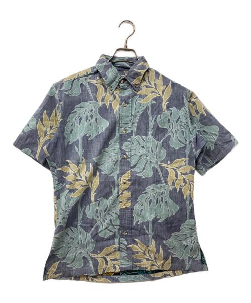AVANTI（アヴァンティ）AVANTI (アヴァンティ) 総柄シャツ ブルー サイズ:Sの古着・服飾アイテム
