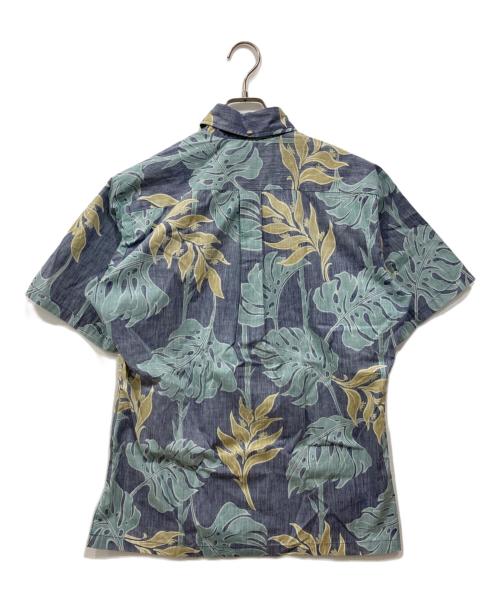 AVANTI（アヴァンティ）AVANTI (アヴァンティ) 総柄シャツ ブルー サイズ:Sの古着・服飾アイテム