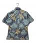 AVANTI (アヴァンティ) 総柄シャツ ブルー サイズ:S：4000円