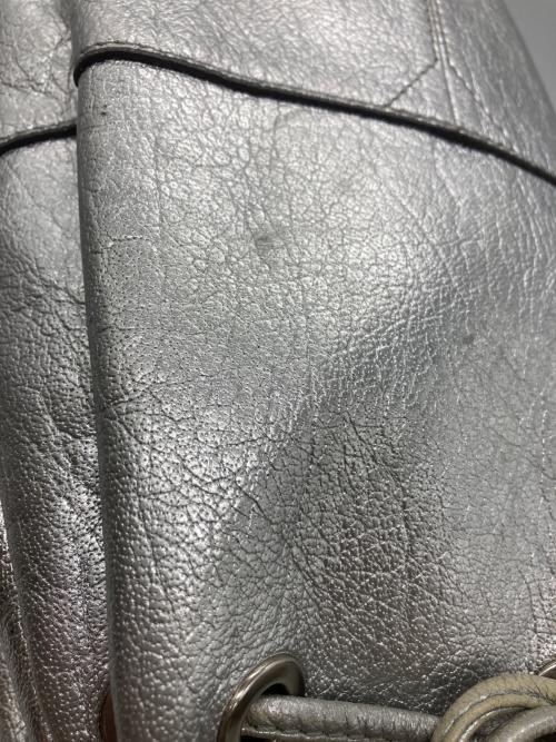 MARCO MASI（マルコマージ）MARCO MASI (マルコマージ) 巾着ショルダーバッグ シルバーの古着・服飾アイテム