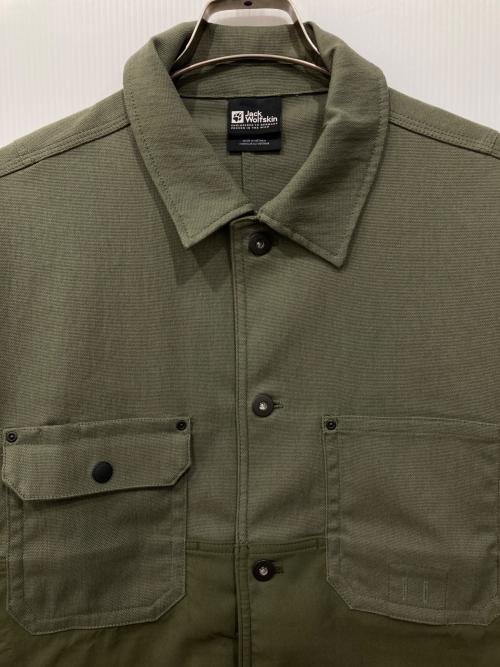 Jack Wolfskin（ジャック ウルフスキン）Jack Wolfskin (ジャック ウルフスキン) ファイヤーウッド ワーク ジャケット カーキ サイズ:XLの古着・服飾アイテム