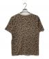 Saint Laurent Paris (サンローランパリ) ダメージ加工 レオパードTシャツ ベージュ サイズ:S：12000円