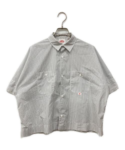DANTON（ダントン）DANTON (ダントン) ショートワークシャツ ホワイト サイズ:36の古着・服飾アイテム