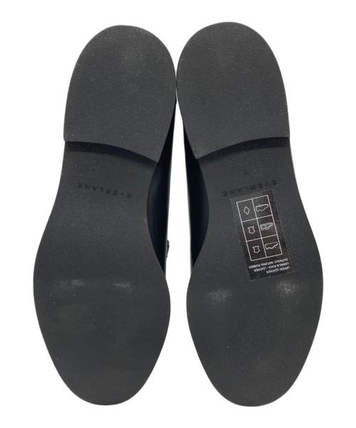 EVERLANE（エバーレーン）EVERLANE (エバーレーン) ローファー ブラック サイズ:SIZE 7の古着・服飾アイテム