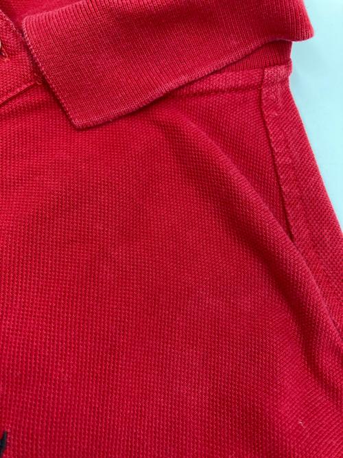 POLO RALPH LAUREN（ポロ・ラルフローレン）POLO RALPH LAUREN (ポロ・ラルフローレン) ビッグポニーポロシャツ レッド サイズ:Mの古着・服飾アイテム