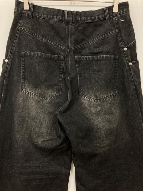 Knuth Marf（クヌースマーフ）Knuth Marf (クヌースマーフ) リップドバギーデニムパンツ グレー サイズ:XSの古着・服飾アイテム