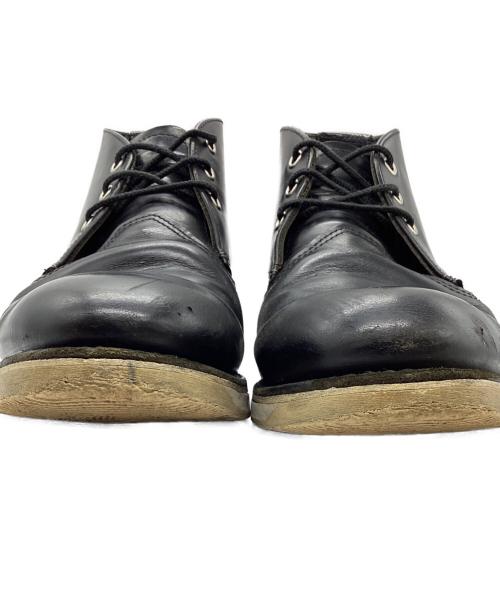 RED WING（レッドウィング）RED WING (レッドウィング) クラシック チャッカブーツ ブラック サイズ:27の古着・服飾アイテム