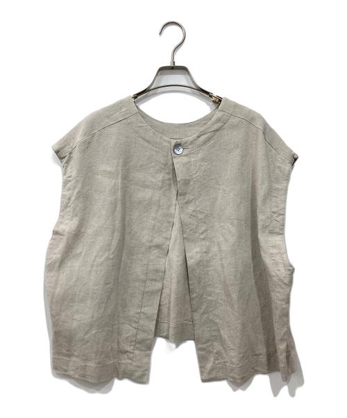 BEARDSLEY（ビアズリー）BEARDSLEY (ビアズリー) リネンセットアップ グレー サイズ:Freeの古着・服飾アイテム