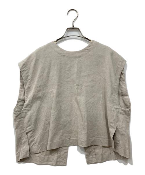BEARDSLEY（ビアズリー）BEARDSLEY (ビアズリー) リネンセットアップ グレー サイズ:Freeの古着・服飾アイテム