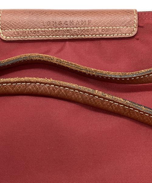 LONGCHAMP（ロンシャン）LONGCHAMP (ロンシャン) トートバッグ レッドの古着・服飾アイテム