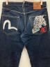 中古・古着 EVISU (エヴィス) カモメプリントデニムパンツ インディゴ サイズ:SIZE 81cm (W32)：7000円