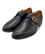 Tricker'sトリッカーズ）の古着「モンクストラップシューズ」｜ブラック