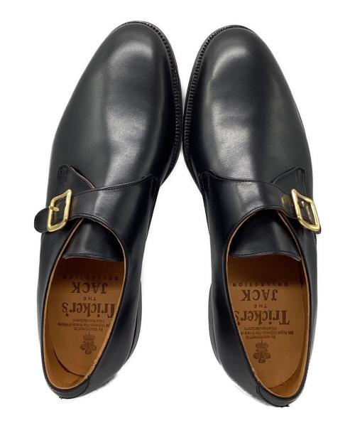 Tricker's（トリッカーズ）Tricker's (トリッカーズ) モンクストラップシューズ ブラック サイズ:9 1/2の古着・服飾アイテム