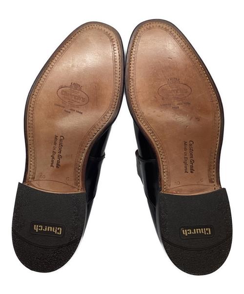 CHURCH'S（チャーチ）CHURCH'S (チャーチ) MARUZEN (マルゼン) 別注 モンクストラップシューズ ブラック サイズ:8の古着・服飾アイテム