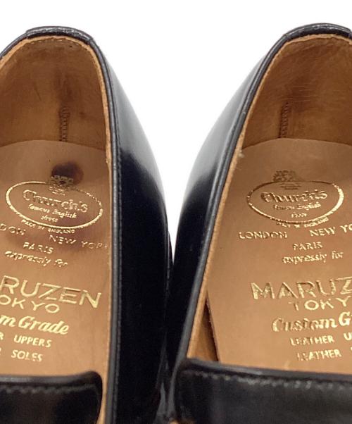 CHURCH'S（チャーチ）CHURCH'S (チャーチ) MARUZEN (マルゼン) 別注 モンクストラップシューズ ブラック サイズ:8の古着・服飾アイテム