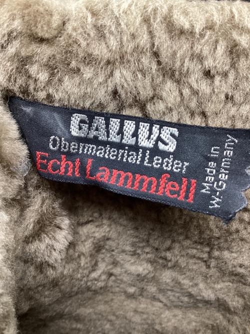GALLUS（ガルス）GALLUS (ガルス) ブーツ ブラック サイズ:8の古着・服飾アイテム