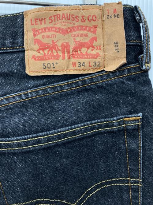 LEVI'S（リーバイス）LEVI'S (リーバイス) 501デニムパンツ ブラック サイズ:34の古着・服飾アイテム