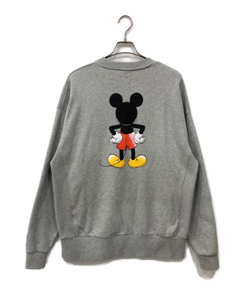 DISNEY（ディズニー）Disney (ディズニー) クルーネックスウェット グレー サイズ:Freeの古着・服飾アイテム