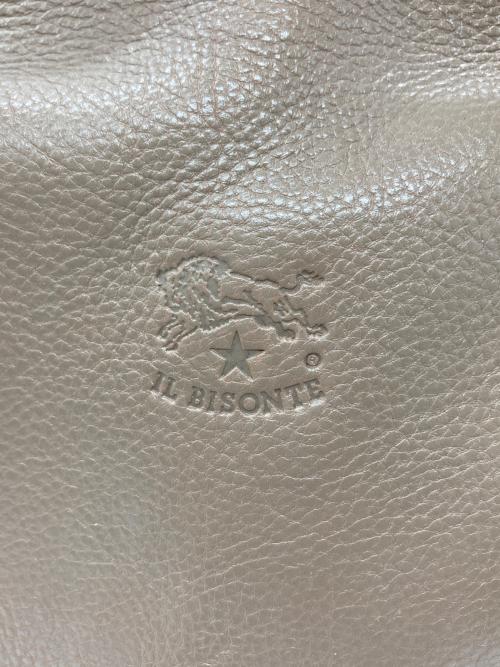 IL BISONTE（イル ビゾンテ）IL BISONTE (イル ビゾンテ) 2WAY ミニボストンバッグ ベージュの古着・服飾アイテム