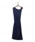 Vivienne Westwood RED LABEL (ヴィヴィアンウエストウッドレッドレーベル) ノースリーブニットワンピース ブルー サイズ:S：4500円