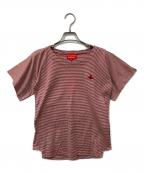 Vivienne Westwood RED LABELヴィヴィアンウエストウッドレッドレーベル）の古着「ボーダーカットソー」｜ホワイト×レッド