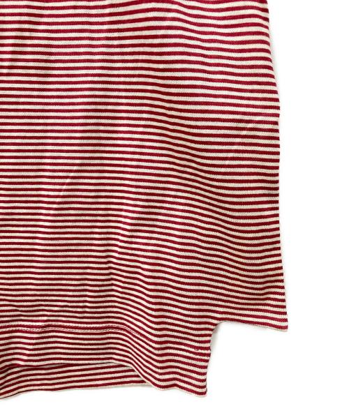Vivienne Westwood RED LABEL（ヴィヴィアンウエストウッドレッドレーベル）Vivienne Westwood RED LABEL (ヴィヴィアンウエストウッドレッドレーベル) ボーダーカットソー ホワイト×レッド サイズ:Sの古着・服飾アイテム