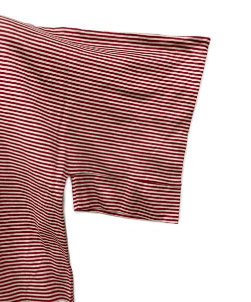Vivienne Westwood RED LABEL（ヴィヴィアンウエストウッドレッドレーベル）Vivienne Westwood RED LABEL (ヴィヴィアンウエストウッドレッドレーベル) ボーダーカットソー ホワイト×レッド サイズ:Sの古着・服飾アイテム
