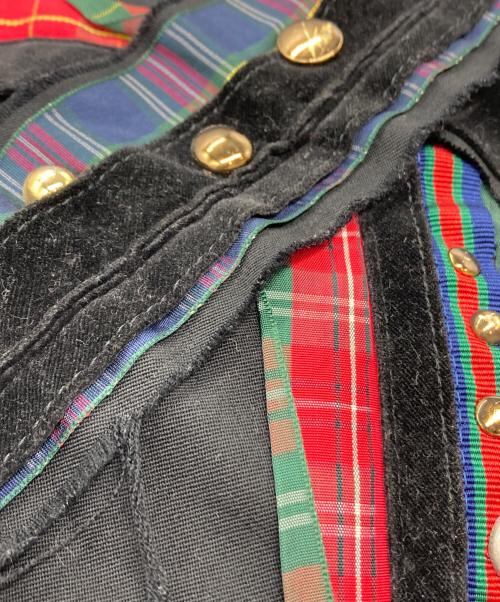 tricot COMME des GARCONS（トリココムデギャルソン）tricot COMME des GARCONS (トリココムデギャルソン) ユニオンジャックトートバッグ ブラックの古着・服飾アイテム