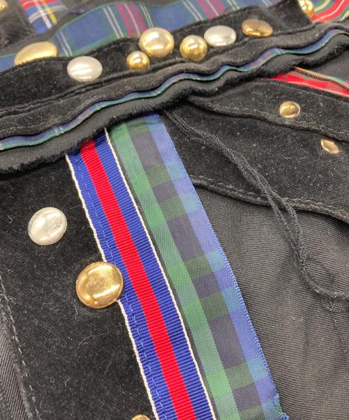 tricot COMME des GARCONS（トリココムデギャルソン）tricot COMME des GARCONS (トリココムデギャルソン) ユニオンジャックトートバッグ ブラックの古着・服飾アイテム