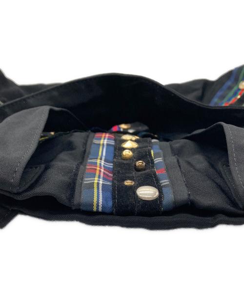 tricot COMME des GARCONS（トリココムデギャルソン）tricot COMME des GARCONS (トリココムデギャルソン) ユニオンジャックトートバッグ ブラックの古着・服飾アイテム