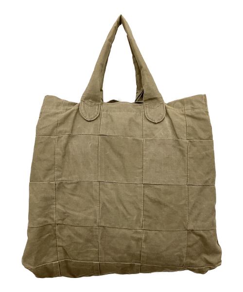tricot COMME des GARCONS（トリココムデギャルソン）tricot COMME des GARCONS (トリココムデギャルソン) キャンバストートバッグ ベージュの古着・服飾アイテム