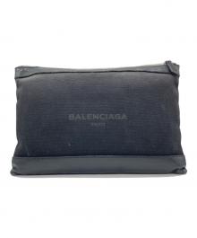 BALENCIAGA（バレンシアガ）の古着「クラッチバッグ」｜ブラック