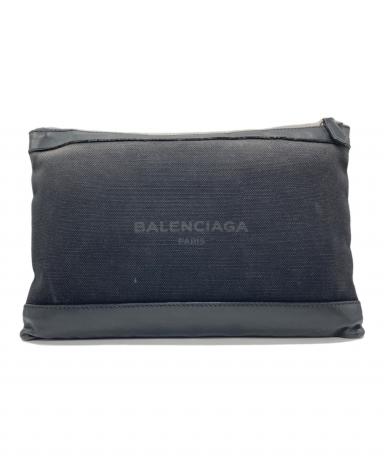 中古・古着通販】BALENCIAGA (バレンシアガ) クラッチバッグ ブラック