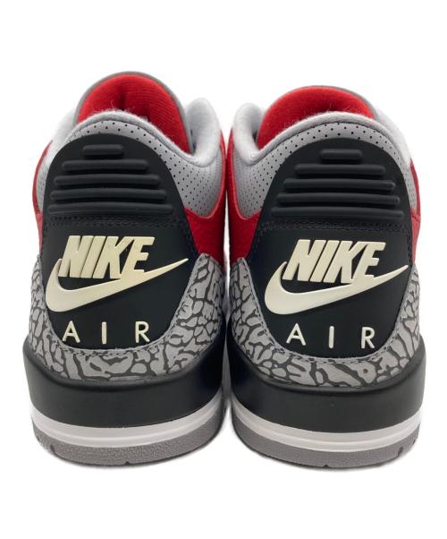 NIKE（ナイキ）NIKE (ナイキ) ハイカットスニーカー レッド×グレー サイズ:28 未使用品の古着・服飾アイテム