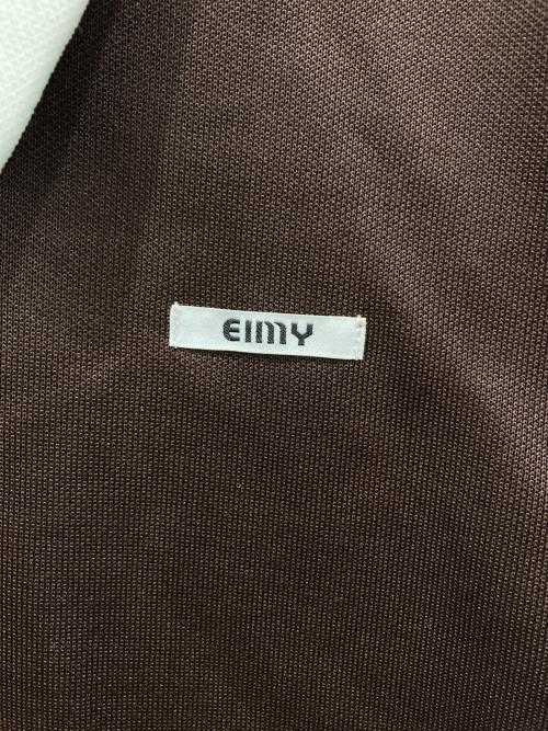 eimy istoire（エイミーイストワール）eimy istoire (エイミーイストワール) ハーフジップトップスストレートスカートSETUP ブラウン サイズ:F 未使用品の古着・服飾アイテム