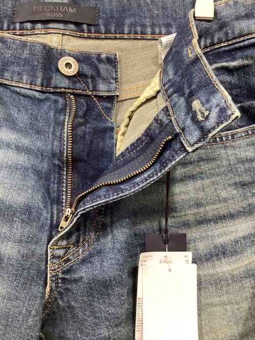 HUGO BOSS（ヒューゴ ボス）HUGO BOSS (ヒューゴ ボス) BECKHAM (ベッカム) デニムパンツ ブルー サイズ:UK33/32 未使用品の古着・服飾アイテム