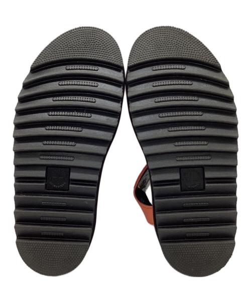 Dr.Martens（ドクターマーチン）Dr.Martens (ドクターマーチン) グリッターサンダル ブラック×オレンジ サイズ:UK3の古着・服飾アイテム