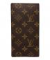 LOUIS VUITTON (ルイ ヴィトン) 手帳カバー ブラウン：6000円