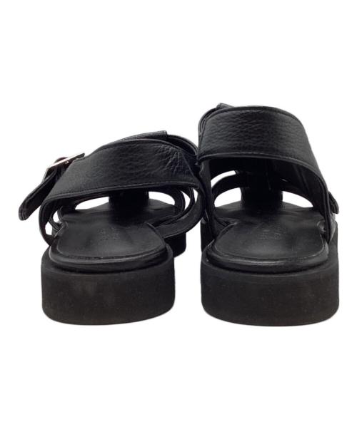 BARNEYS NEWYORK（バーニーズ・ニューヨーク）BARNEYS NEWYORK (バーニーズ・ニューヨーク) グルカサンダル ブラック サイズ:38の古着・服飾アイテム