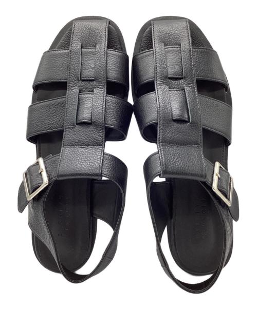 BARNEYS NEWYORK（バーニーズ・ニューヨーク）BARNEYS NEWYORK (バーニーズ・ニューヨーク) グルカサンダル ブラック サイズ:38の古着・服飾アイテム