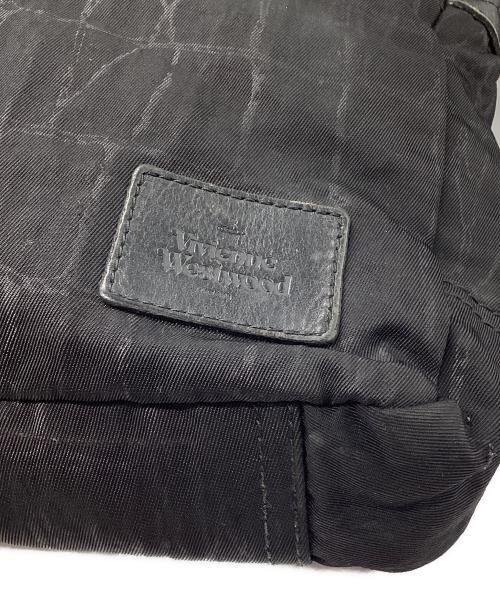 Vivienne Westwood man（ヴィヴィアン ウェストウッド マン）Vivienne Westwood man (ヴィヴィアン ウェストウッド マン) ハンドバッグ ブラックの古着・服飾アイテム