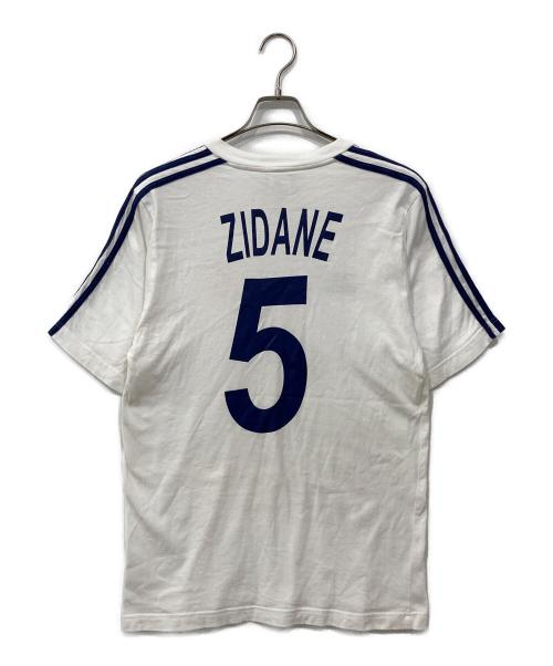 adidas（アディダス）adidas (アディダス) Tシャツ ホワイト サイズ:Lの古着・服飾アイテム